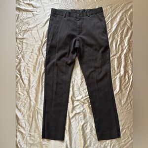 Elegant Black Straight Leg Women's Pants